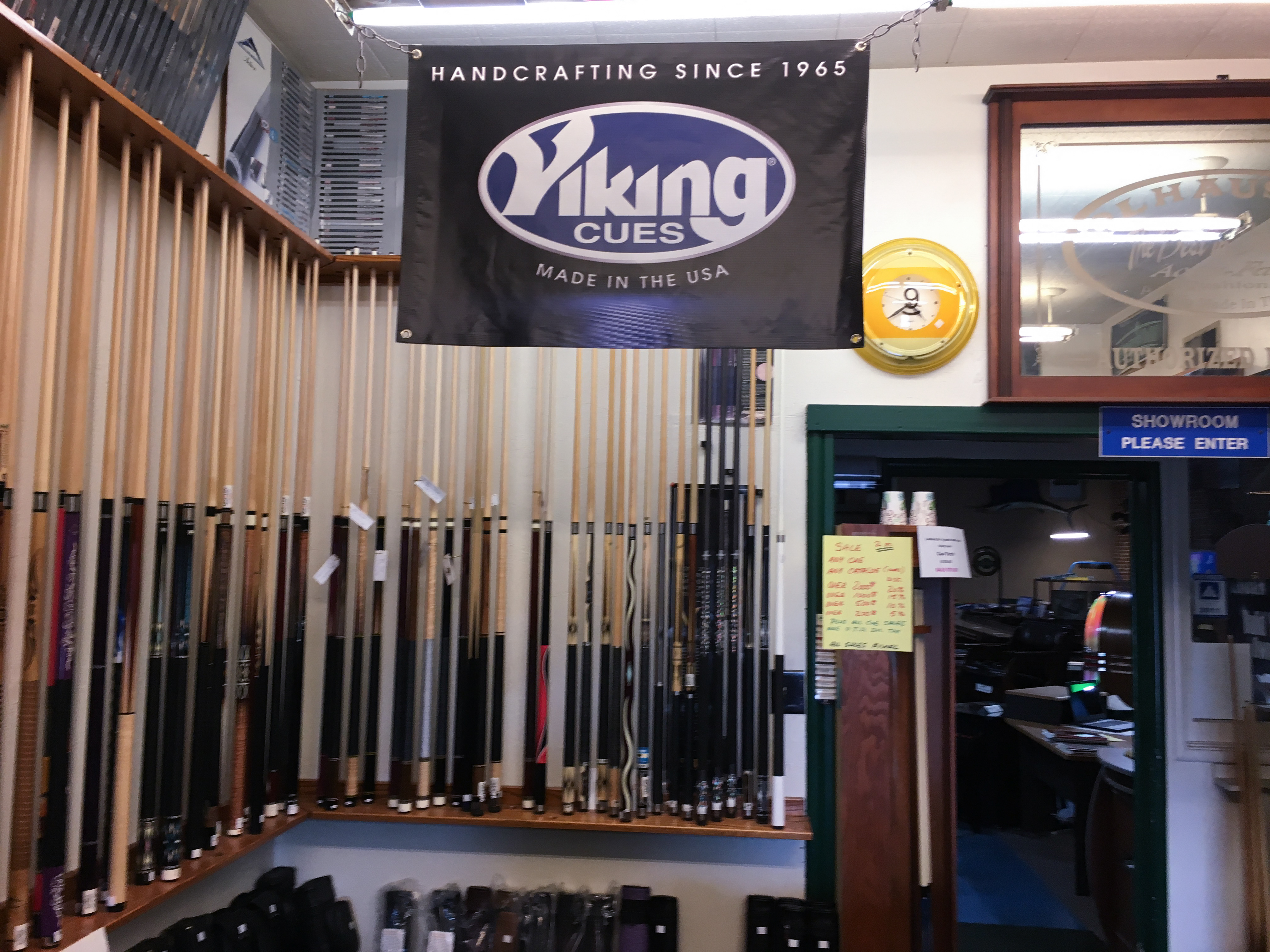 Mecca Billiards of Fresno California - Viking Cues Dealer of the Week